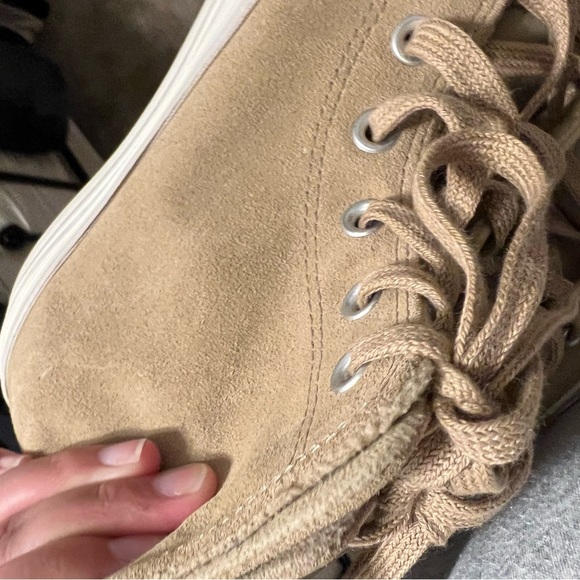 Converse Women's Tan High-Top Sneakers - Picture 12 of 12